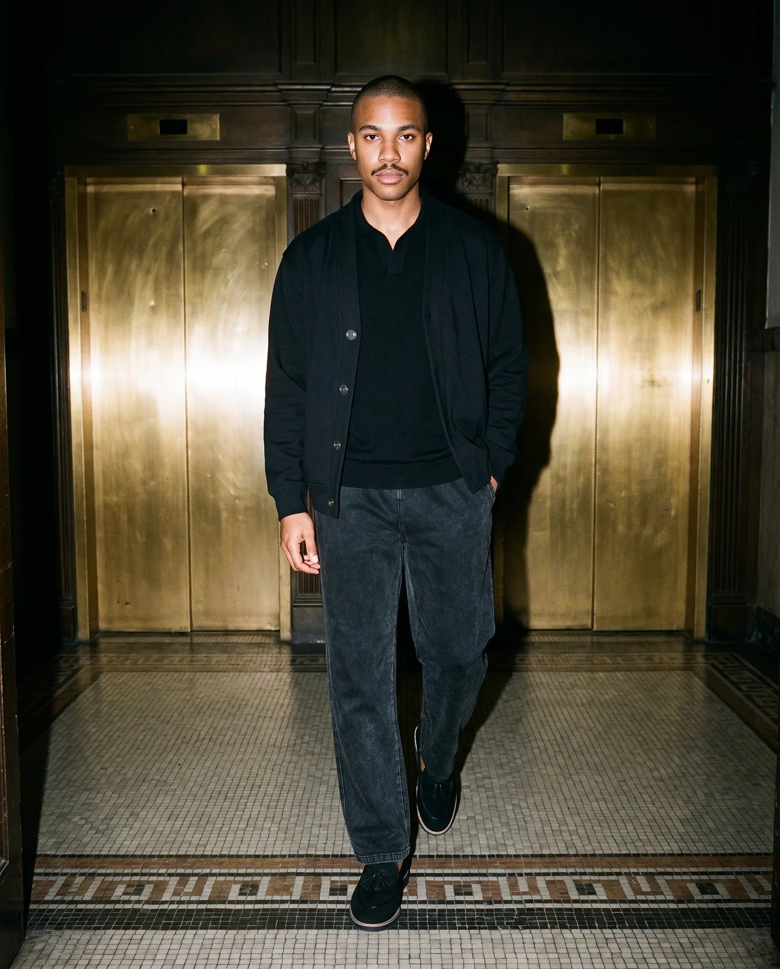 A model wearing The Plus One Tassel Loafer by Marcel Afters, Autumn–Winter 2026.