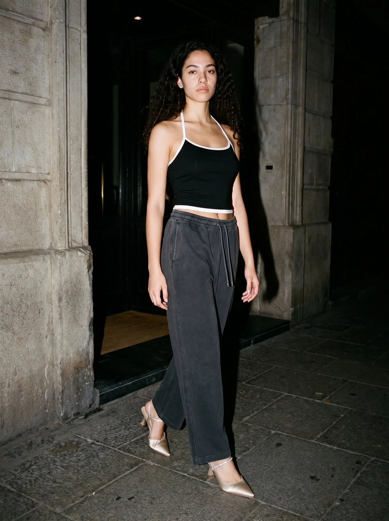 A model wearing The Toast Slingback by Marcel Afters, Autumn–Winter 2026.
